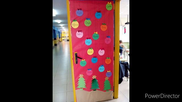 Preschool Christmas Bulletin Board Decoration Ideas/Classroom Door Decore Ideas/Christmas Decoratio