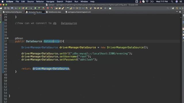 #5 Setting UP JDBC Authentication with Spring Security | Security Database Default Schema смотреть онлайн