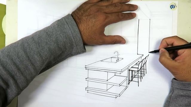 kitchen sketch with markers смотреть онлайн