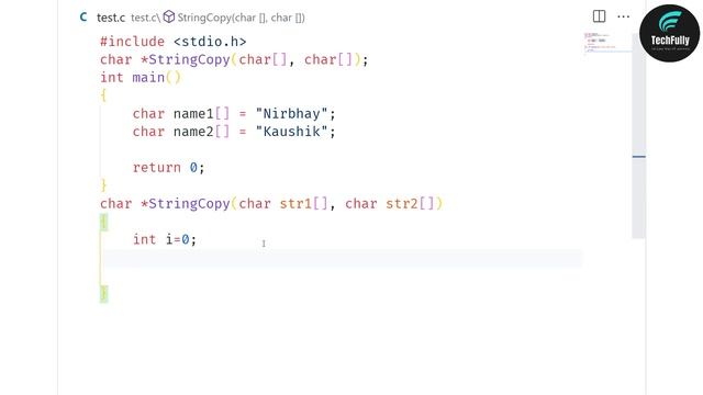 Copy Strings Without strcpy() Library Function | How to copy string without strcpy() Hindi | Nirbha смотреть онлайн