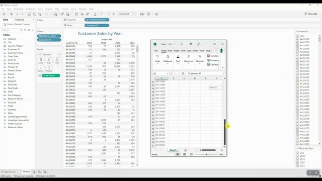 Excel to Tableau using Custom Lists | Copy and Paste to Filter your Data смотреть онлайн