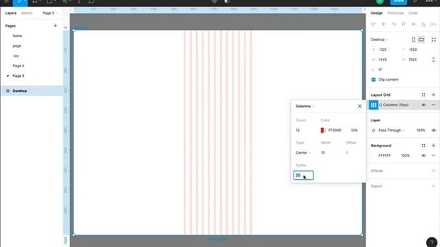 Как создать модульную сетку в Figma