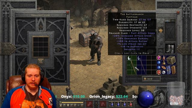 D2R Unique Items - The Battlebranch (Poleaxe) смотреть онлайн