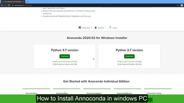 How to Install Anaconda смотреть онлайн
