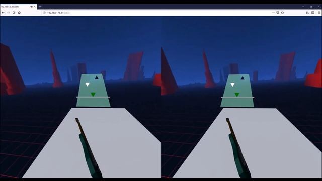 Guitar Hero in WebVR смотреть онлайн