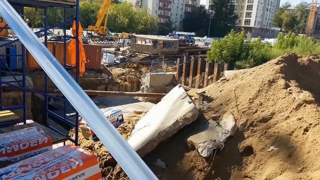 Базальтовый утеплитель Изомин на МКЖД (МЦК). ТеплоВатт-М смотреть онлайн