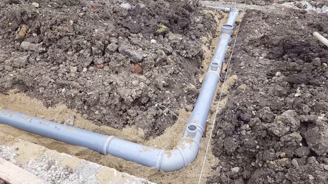 Дом в Краснодаре: прокладка канализационных труб смотреть онлайн