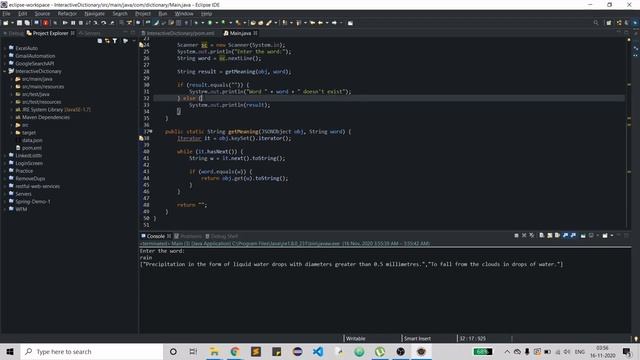 Beginners | Interactive Dictionary using Java | Java Mini Project смотреть онлайн