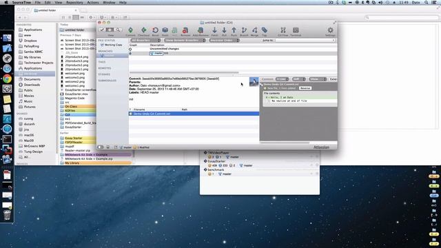How to undo a Git Commit using Source Tree - Dato смотреть онлайн
