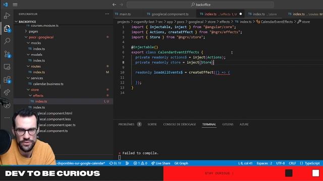 Angular Live twitch - Standalone api avec ngrx - Effect et business смотреть онлайн