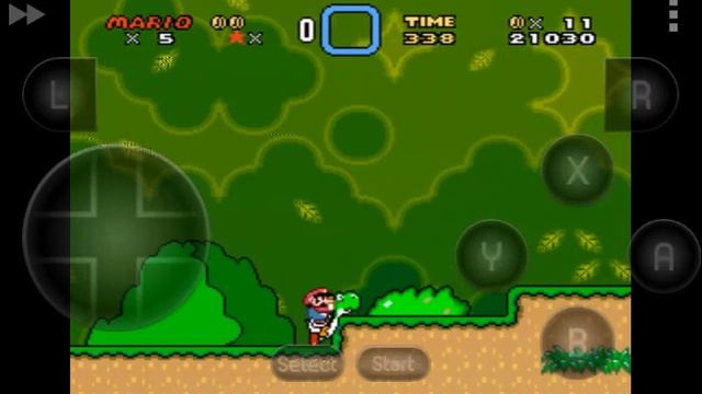 SNES on Android | Super Mario World | Snes9x EX+ смотреть онлайн