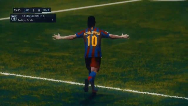 Ronaldinho Samba Dance Celebration смотреть онлайн
