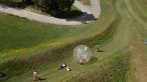 🔥😅Экстремальный зорбинг.Спуск с горы в шаре.Спуск в зорбе😅🔥