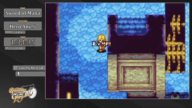 Questing For Glory 3: Sword Of Mana Hero Any% By SmellyMctroll