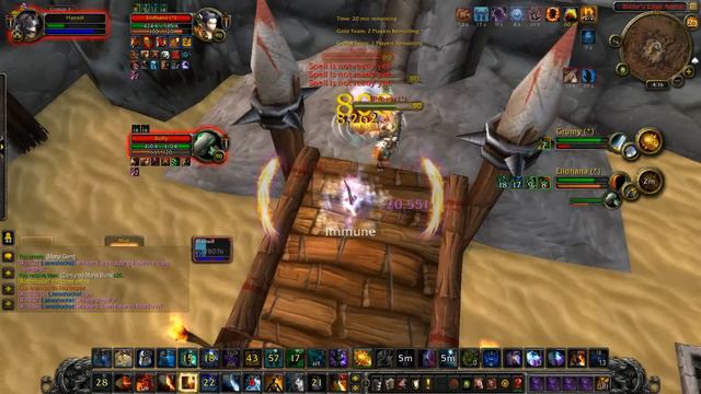 Fire Mage 1 VS 2 Montage [5.4.8] смотреть онлайн