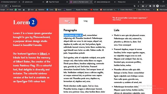 Loresm Imposem | lorem2.com | Lorem 2: Lorem Ipsum Generator смотреть онлайн