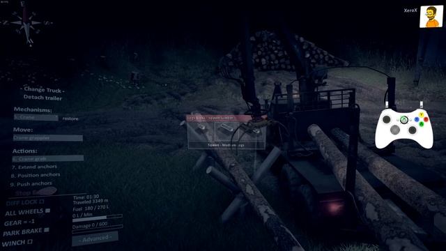 Spintires (The Original Game) - Canyons (DLC) - Objective - with Gamepad Overlay смотреть онлайн