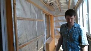 Обшивка балкона вагонкой (своими руками)