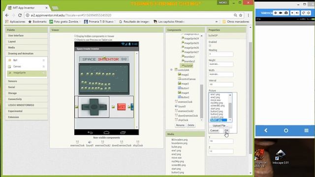 Space Invaders Tutorial For App Inventor/Thunkable/Appybuilder part 02! смотреть онлайн