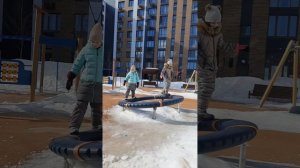 У девочек хорошее равновесие❤️🥰