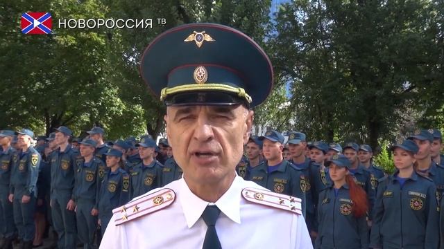 Посвящение в студенты Академии гражданской защиты МЧС ДНР смотреть онлайн