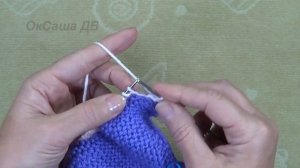 Традиционная детская шапочка с мысиком поперечным вязанием. Вяжем с Оксаной Валерьевной.