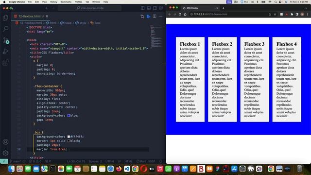 How to Position Elements Using CSS Flexbox смотреть онлайн