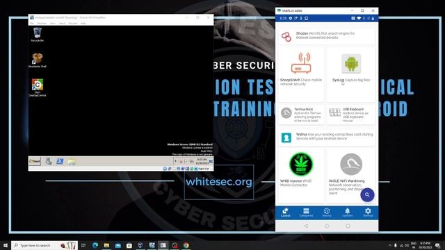 Ethical hacking using android device | Nethunter | Penetration testing using android | No limits | смотреть онлайн