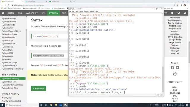 Fila handling in python for beginners. смотреть онлайн