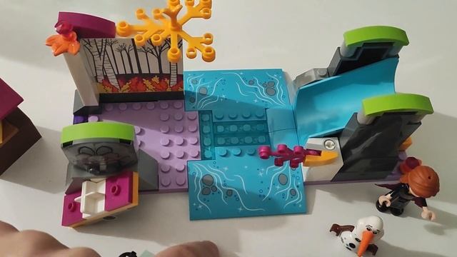 LEGO 41165 Disney FROZEN 2 Anna’s Ice Canoe River Slide Olaf ЛЕГО Экспедиция Анны на каноэ смотреть онлайн