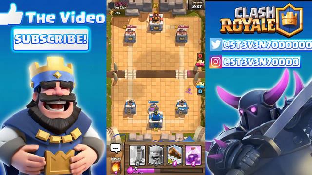 Clash Royale | LUMBERJACK TROLLING ARENA 2! |TROLL VS TROLL (Drop Trolling #9) смотреть онлайн
