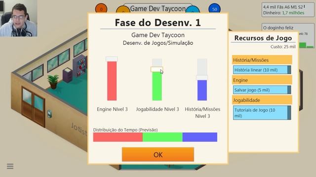 BARBIE ME DEIXOU RICO?! - Game Dev Tycoon #3 смотреть онлайн