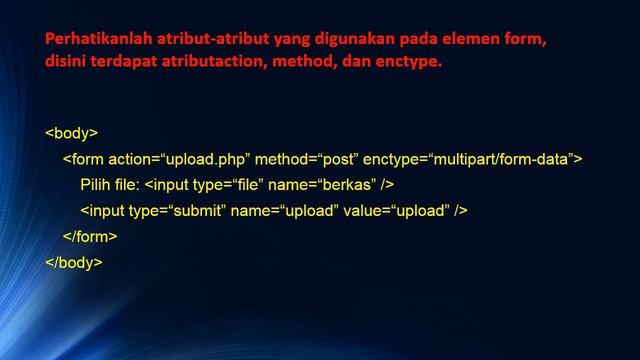 Persentasi PHP Upload File dan MySql смотреть онлайн