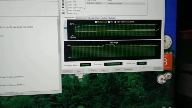 Стресс тест оперативной памяти Stress test DRam. смотреть онлайн