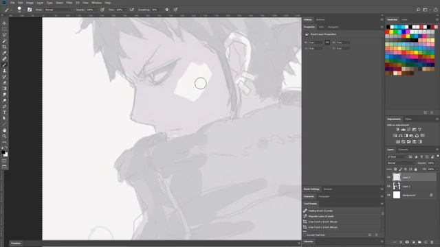 การตั้งค่า บรัช ใน photoshop ให้เส้นคมเรียบเนียน (เมาส์ปากกา) смотреть онлайн
