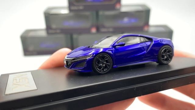 LCD 1:64 Honda NSX (Blue) diecast car model смотреть онлайн