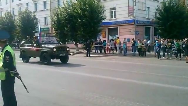 Парад войск. День Победы над Японией в Забайкальском крае 2 сентября 2015 смотреть онлайн