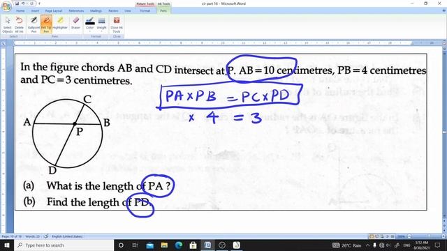 CIRCLES | വൃത്തങ്ങൾ | 10TH MATHS CHAPTER 2 | SSLC PREVIOUS QUESTIONS 2021 смотреть онлайн