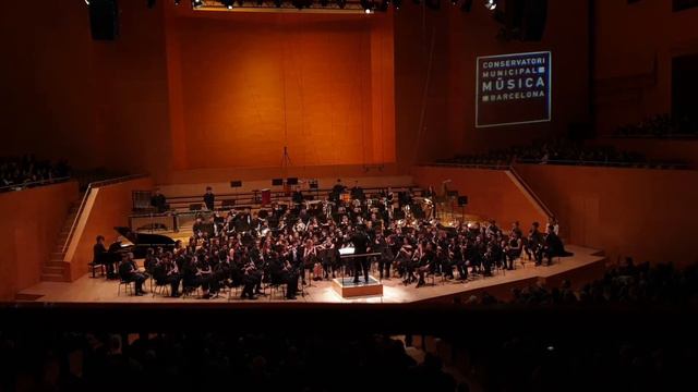 Concert intercanvi de les bandes dels conservatoris de la Diputació a Tarragona i Mpal. de Barcelon смотреть онлайн