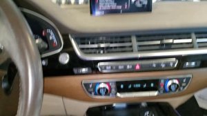 2017 Audi Q7 Maintenance Reset Suspension Service mode