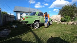 ВАЗ 2106  восстановление обшивки багажника/  Поездка в деревню.
