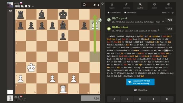 BRILLIANT MOVE IN 100 RATED GAME ??? NO WAY !!! смотреть онлайн