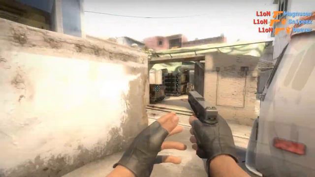 CS:GO - L1oN ACE with Glock смотреть онлайн