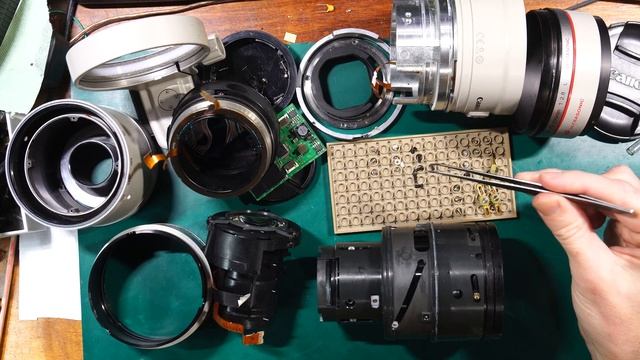 Canon 70-200/2.8L - полная переборка и попытка юстировки