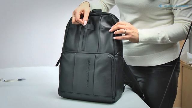 Обзор рюкзака для ноутбука Piquadro URBAN CA3214UB00 смотреть онлайн