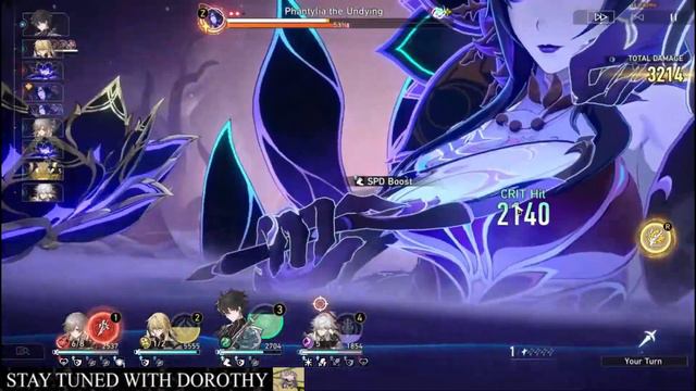 Honkai Star Rail Aeon Aha is laughting at Pantylias fight смотреть онлайн