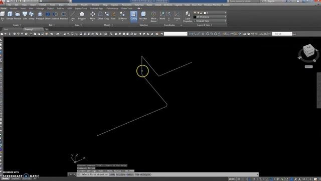 Drawing pipes in Autocad using an Autolisp Routine смотреть онлайн