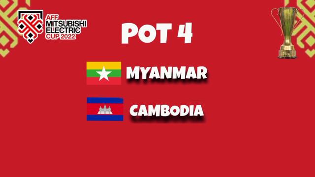 AFF MITSUBISHI ELECTRIC CUP 2022 GROUP DRAW смотреть онлайн