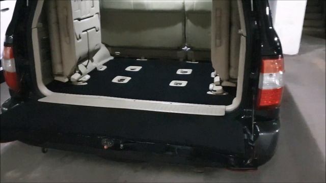 Замена ковролина на Toyota Land Cruiser 100 смотреть онлайн