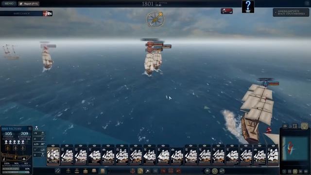 Ultimate Admiral: Age of Sail. "Правь морями". Часть 22. 2 APR 1801 смотреть онлайн